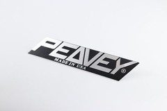 PEAVEY logo badge replacement piece Aluminum 182mm(7.16″)X36mm(1.41″)