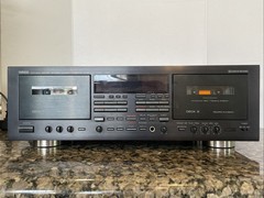 Yamaha KX-W952 Double Cassette Deck Dolby Auto Reverse- Works PLS READ DESC!