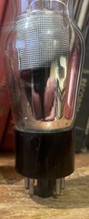 Tung-Sol NOS 46 + Sylvania Etched Base 6K7G NOS + GE 25Z6 NOS Tube