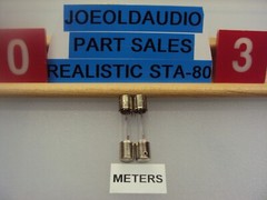 Realistic STA-80 Receiver Replacement (NEW) Meter Lamps 2 Lamps Parting STA80