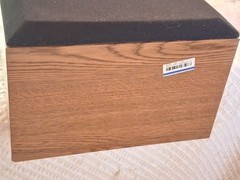 Pioneer CS-G104A 2-Way Bookshelf Stereo Speakers Pair Tested Working Woodgrain