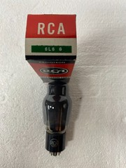 RCA Tubes 6L6G, 6F6G, 12BQ6/12CU6, 6F5G, 1B3GT, 25CD6GB (lot of 7)