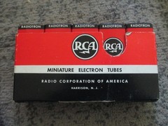 RCA 5763 Tubes (5) NOS Miniature Electron Tubes Radiotron