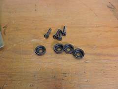 Akai GX-4000D Reel To Reel parts – Side panel screws, set of four.
