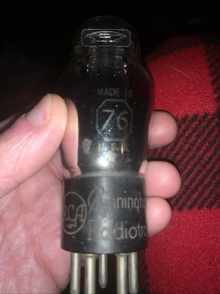RCA 76 Radiotron Vacuum Tube