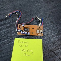Technics SL-23 Turntable Parts – Pitch Adjustments Board