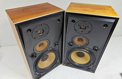 Pair Bang and Olufsen Beovox S45-2 Speakers – Used, Working Has Scratches
