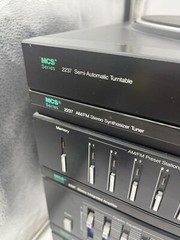 Vintage MCS Modular Component Systems 683-2237 Stereo Amplifier Turntable Tuner