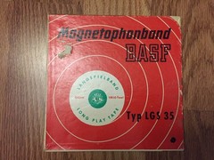 BASF LGS 35 7″ reel to reel tape #1 AGFA SM PEM RTM Pioneer AKAI Technics