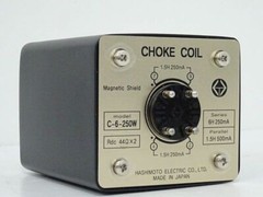 Hashimoto C-6-250W Pair Choke Coil 6H (250mA) / 1.5H (500mA)