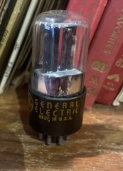 Tung-Sol NOS 46 + Sylvania Etched Base 6K7G NOS + GE 25Z6 NOS Tube