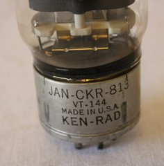 JAN-CKR-813 VT -144 Vacuum Tube working condition 