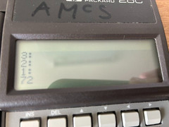 Hewlett Packard HP 28C Scientific Calculator – New Batteries – Tested – Working