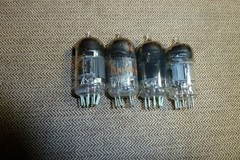 4 – 6EA8 Glass Amplifier Vacuum Tubes Item #328