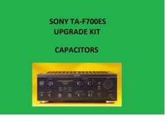 Stereo Amplifier SONY TA-F700ES Repair KIT – all capacitors