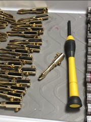 12 Gauge (OFC) Speaker Cable with Gold Plated Banana Plugs 10 Feet Pair New