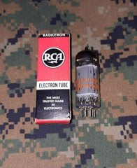 NOS RCA 12BH7A Vintage Preamp Tube w/ Box Tests New