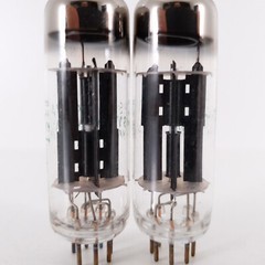 2 X JHS 6X4WA SYLVANIA TUBE. 1960s PRODUCTION. MATCHED PAIRS. 23. CH83