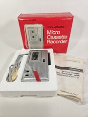 Realistic Micro18 Voice Actuated Micro Cassette Recorder For Parts?? Repair??