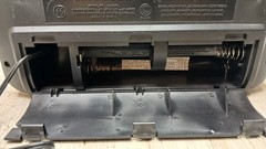 GE Super Radio III Long Range AM/FM – Black 7-2887A Tested Working Nice!!