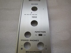 DOKORDER 7050 7060 Parts, Reel to Reel, Front Panel
