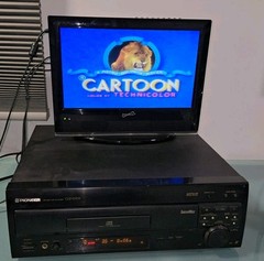 EXCELLENT Pioneer CLD-D703 Audio Video:CDs, LDs, CDV’s, Laser Disc 4 PARTS READ