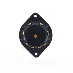 One Gold plated EL3N (to) 6V6 6P6P Vacuum tube convert socket