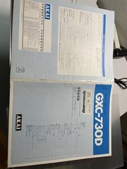 AKAI GXC-730D Auto Reverse Stereo Cassette Deck 50Hz/60Hz 1977 Vintage Japan