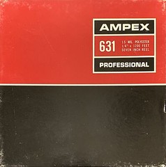 Ampex 631 Reel to Reel Recording Tape, SP, 7″ Reel, 1200 ft, *SALE*