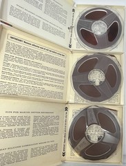 Lot of 3 Vintage Scotch 3M Magnetic Tape 150, 1/4″ x 1800′, Reel To Reel