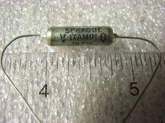 Sprague Vitamin-Q OIL .0015uF 200vdc Treble Bleed/Tone Capacitor-Humbucker,Strat