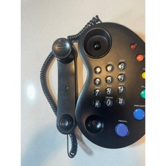 Vintage Radio Shack Palette Fashion Phone Black Multi Color Buttons 43-853 Retro