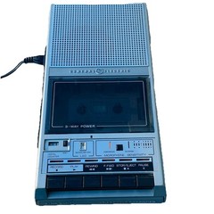 Vtg GENERAL ELECTRIC GE Cassette Tape Player Recorder Dictation 3-5157B WORKS!*