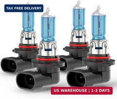 Upgraded Halogen Headlight Bulbs For Toyota Corolla 2001-2003 2004 2005 2006 200