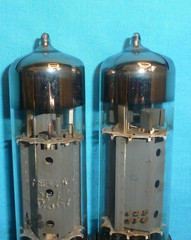 2-Ei 6CA7 EL34 Vintage Electronic Power Tubes