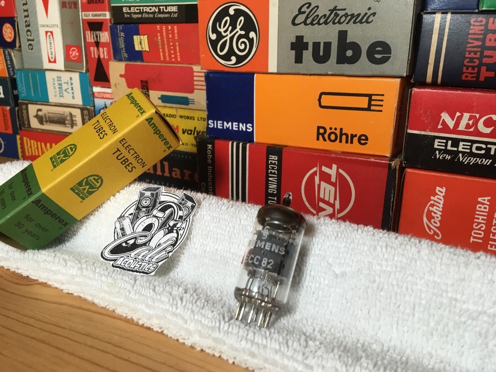 1x NOS 12AU7 ECC82 Philips Amperex 1967 Holland NL Heerlen⊿ 7 ~ Holy Grail Audio