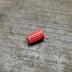 Heathkit Ar1500 Receiver Speaker Terminal Nut Red