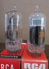TWO NEW RCA 6AV6 HiFi Ham Radio Amp Vacuum Tubes IOB