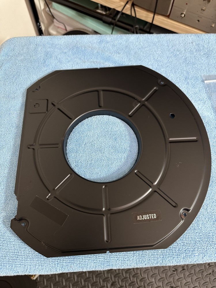 Technics SL-1301 Vintage Turntable parts original metal cover (under platter)