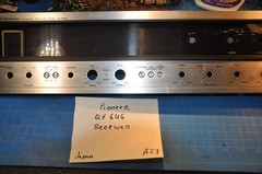 Pioneer QX-646 Receiver Replacement Parts Front Face Panel Plate With Extra