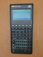 Hewlett Packard HP 48GX 48SX Calculator 128K RAM w/ Mathematics Pac – Tested