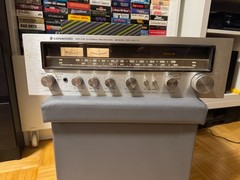 Vintage Silver Face Kenwood KR-4070 Stereo Receiver GORGEOUS Sounds Great!