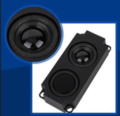 6 PCS Mini Full-Range Speakers 5W 8 Ohm Double Cavity for Advertising Machine 3.