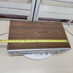 Vintage Merc Radio AM FM MPX 8-Track Stereo Receiver Woodgrain Tested