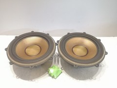 Pair of DIATONE PW-2702BM Woofers for DS-1000 Honeycomb Cone Parts or Repair
