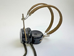 Nathaniel Baldwin Type C Headphones Antique Vintage Radio Utah Pat 1910 1915