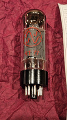 Matched Pair (2) KT77 JJ Electronics Audio Vacuum Tube Amplitrex AT-1000 Tested