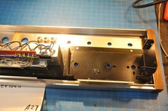 Pioneer QX-646 Receiver Replacement Parts Front Face Panel Plate With Extra