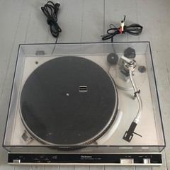 Vintage Technics SL-3200 Direct Drive Turntable record player working READ as is