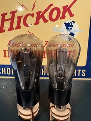 Matched Pair RAVAC 227 Type 27 Globe Tubes 539C Test NOS 🌊
